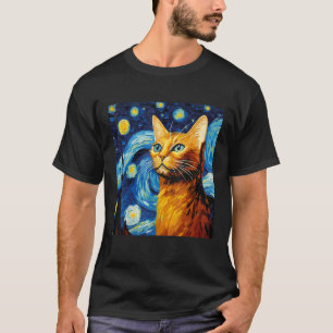 Abyssinian Cat Lover for Cat Mum and Dad T-Shirt