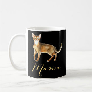 Abyssinian Cat Mama Cat Mum Cat Mummy Present Kitt Coffee Mug