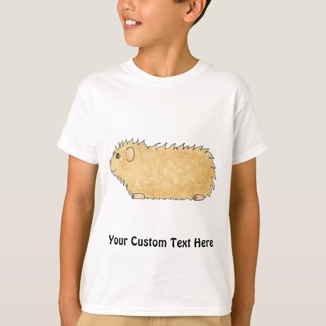 Abyssinian Guinea Pig. T-Shirt (Front)