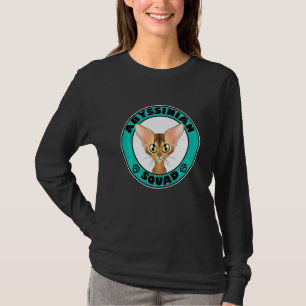 Abyssinian Squad I Cat I Abyssinian Cat T-Shirt