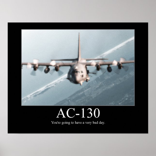 AC-130 Motivational Poster (Front)