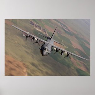 AC-130 Spectre Aircraft Poster