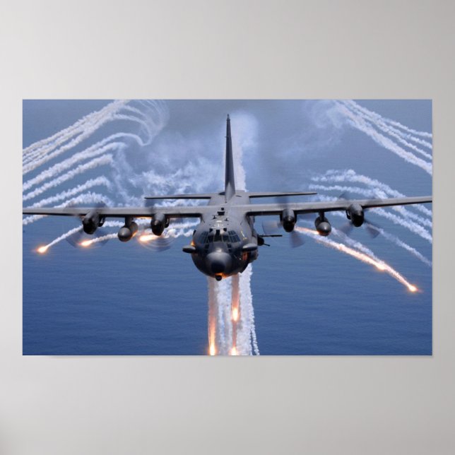 AC-130 Spectre Gunship Poster (Front)
