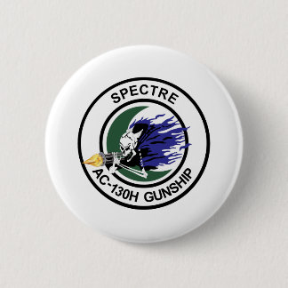 AC-130H Spectre Gunship.PNG 6 Cm Round Badge