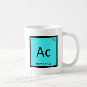 Ac - Acrobatics Sports Chemistry Periodic Table Coffee Mug