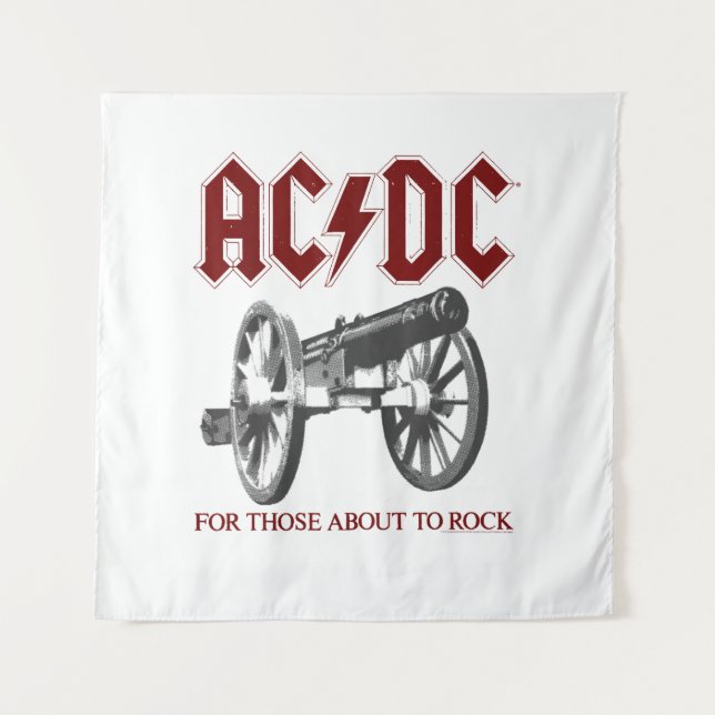 AC_DC - Canones Tapestry (Front)