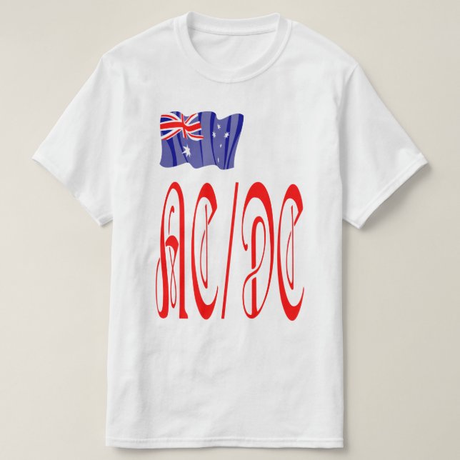 AC/DC music T-Shirt (Design Front)