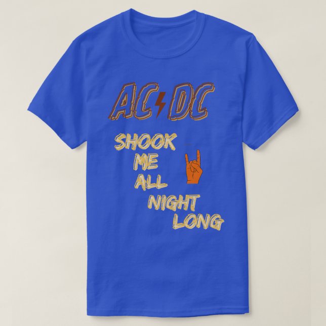 AC DC T-Shirt (Design Front)