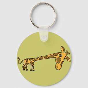 AC- Funny Giraffe Cartoon Keychain