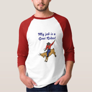 AC- Funny My Job is a Goat rodeo T-shirt
