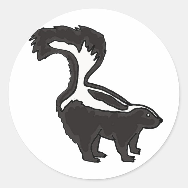 AC- Funny Skunk Stickers (Front)