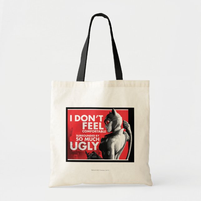 AC Propaganda - Catwoman Uncomfortable Tote Bag (Front)