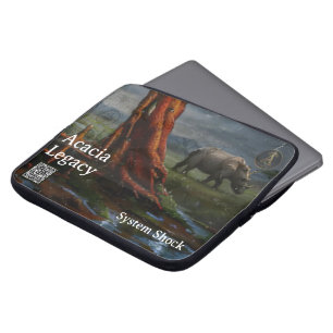 Acacia Legacy™: African Rain System Shock Mara Laptop Sleeve
