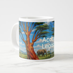 Acacia Legacy™ Blue Savannah   Museum-Quality Cera Large Coffee Mug