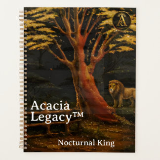 Acacia Legacy™: Gold Leaf | Crown Lion King Luxury Planner