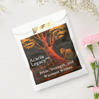 Acacia Legacy™: Gold Leaf | Luxury African Pride Favour Bags
