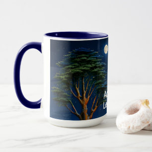 Acacia Legacy™ Moonlit Acacia   African Landscape  Mug