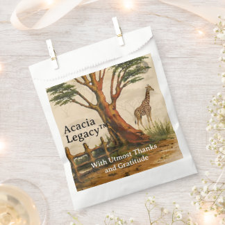 Acacia Legacy™: Thanks You | Personalised African Favour Bags