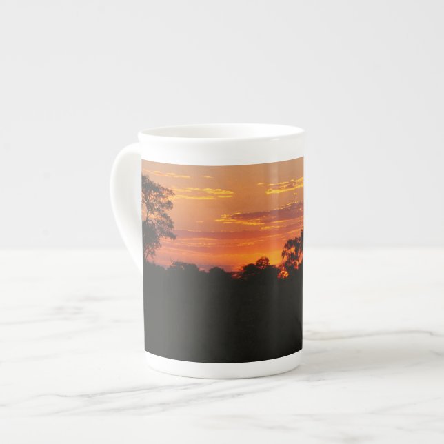 Acacia Sunset Bone China Mug (Front Left)