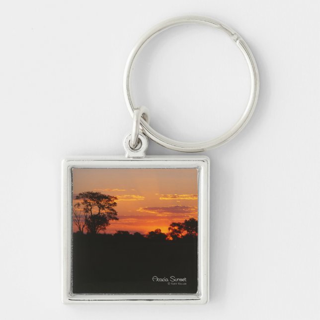 Acacia Sunset Key Ring (Front)