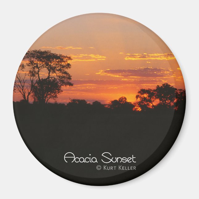Acacia Sunset Magnet (Front)