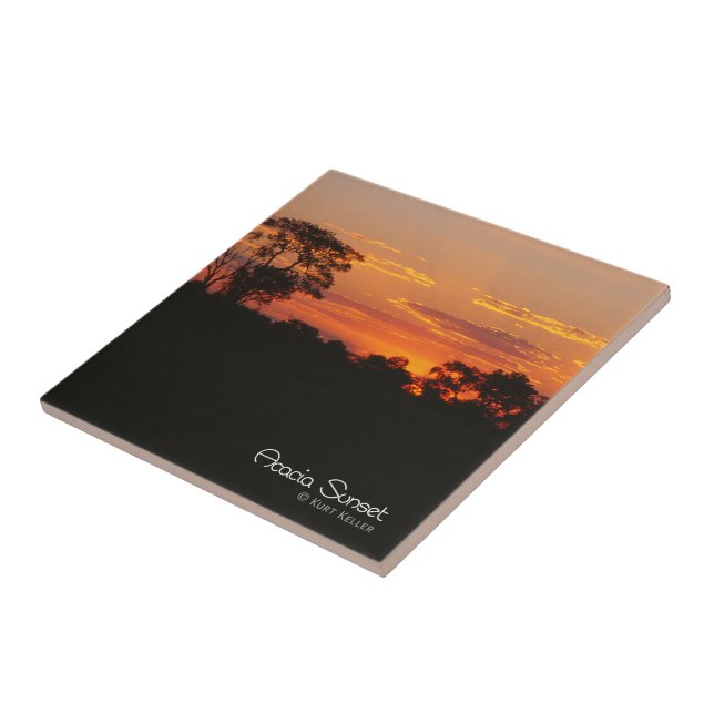 Acacia Sunset Tile (Side)