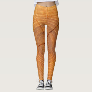 Acacia Tree Cross Section Leggings