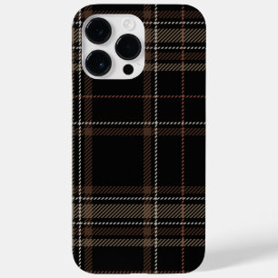Academia Black Plaid Case-Mate iPhone 14 Pro Max Case