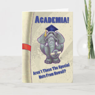 Academia Scroll Card
