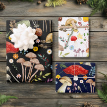 Academic Aesthetic Woodland Mushroom Forest