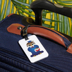 Academic Bird Luggage Tags