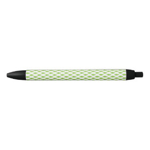 Academic Green Pattern for Success Black Ink Pen