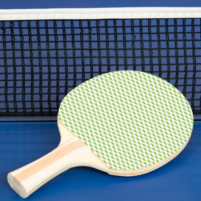 Academic Green Pattern for Success Ping Pong Paddle (Insitu)