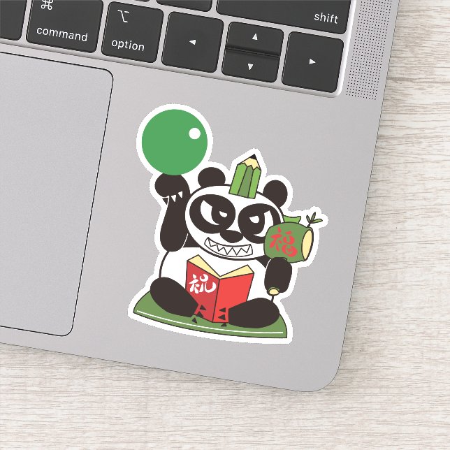 Academic Panda God (Detail)
