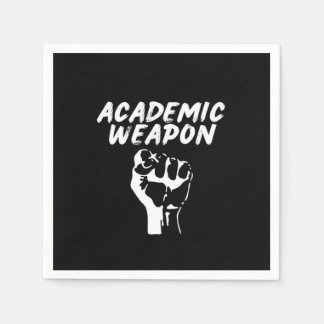Academic Weapon - Inspirational Oversized - Meme T Napkin
