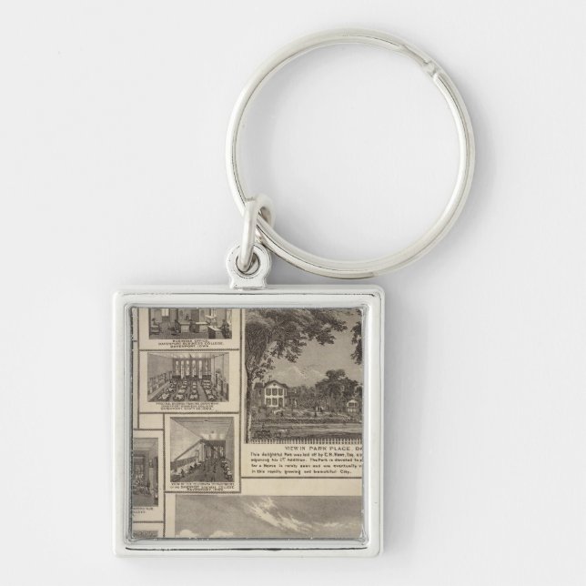 Academy of the Immaculate Conception Key Ring (Front)