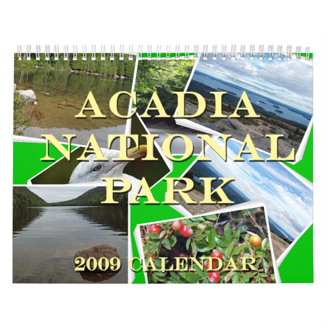Acadia National Park 2009 Calendar (Cover)