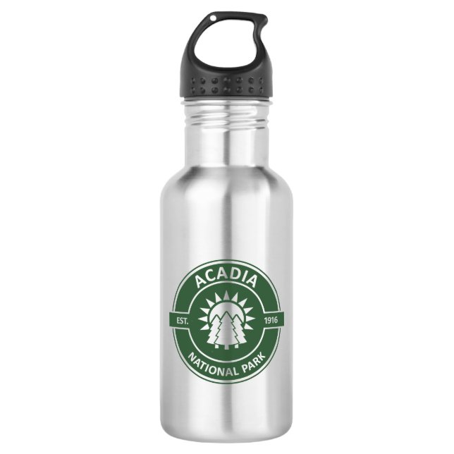 Acadia National Park 532 Ml Water Bottle (Front)
