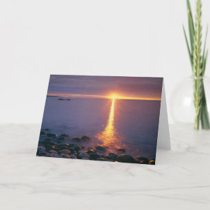 Acadia National Park  Atlantic Ocean Maine Card