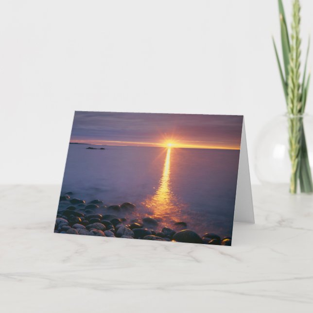 Acadia National Park |Atlantic Ocean Maine Card (Front)