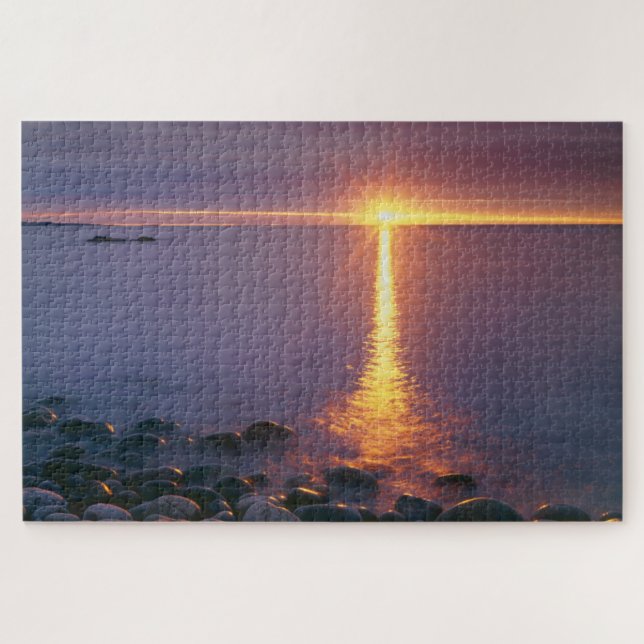 Acadia National Park |Atlantic Ocean Maine Jigsaw Puzzle (Horizontal)