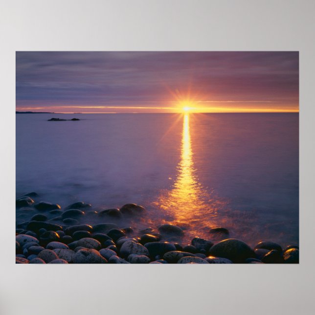 Acadia National Park |Atlantic Ocean Maine Poster (Front)