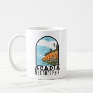 Acadia National Park Bar Harbour Lighthouse Maine Coffee Mug