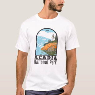 Acadia National Park Bar Harbour Lighthouse Maine T-Shirt