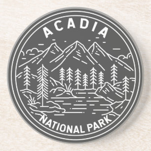 Acadia National Park Bar Harbour Monoline Coaster