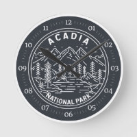 Acadia National Park Bar Harbour Monoline