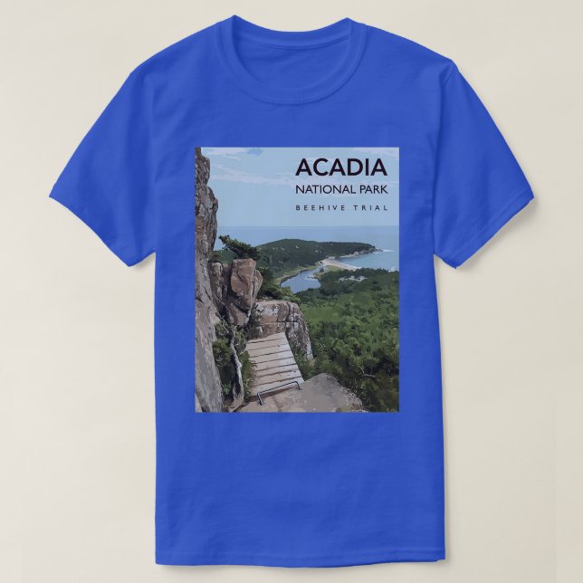 Acadia National Park Beehive 1 T-Shirt (Design Front)