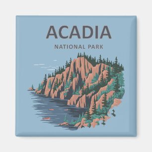 Acadia National Park Cadillac Mountain Magnet