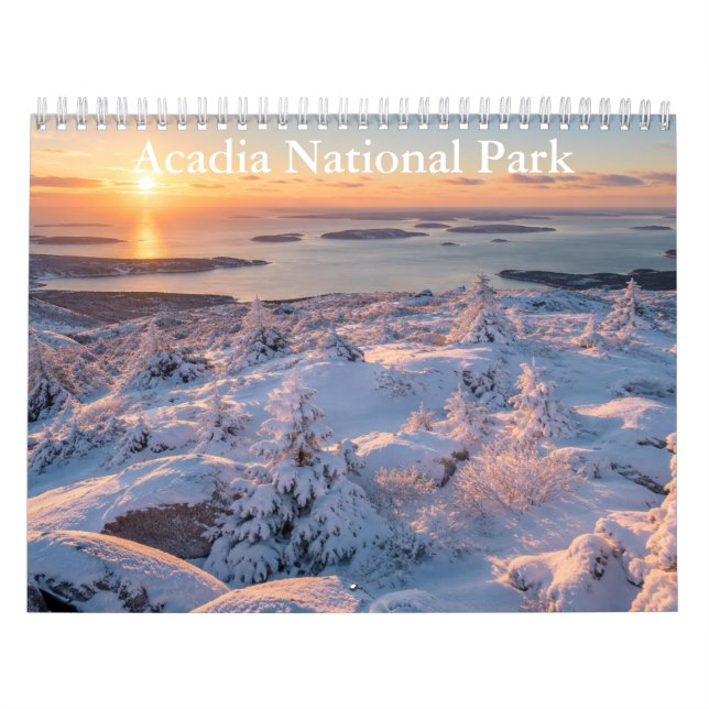 Acadia National Park Calendar  (Cover)