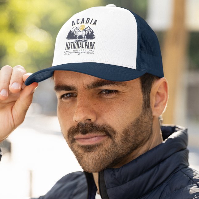 Acadia National Park Classic View Trucker Hat (Creator Uploaded)